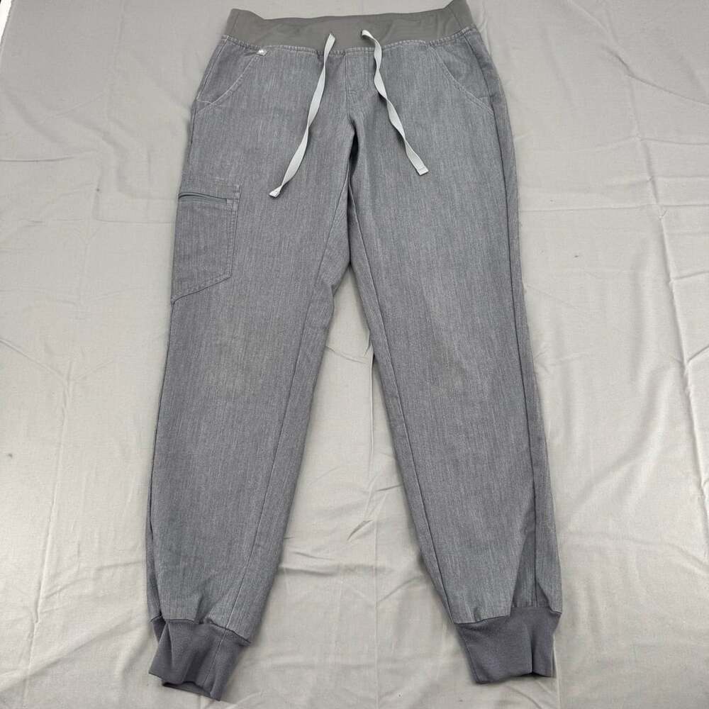 Figs Zamora Jogger Scrub Pants Size S Gray Technical Collection